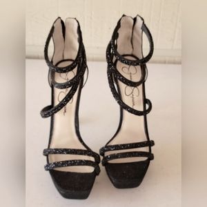 Jessica Simpson Beyonah High Heels. BLACK! Size 8.5
